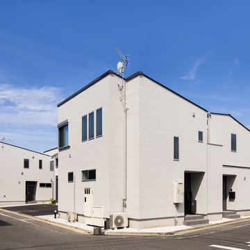 西側外観｜収納の家｜東京都足立区