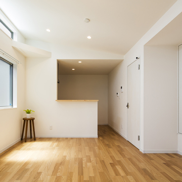 リビング｜収納の家｜東京都足立区