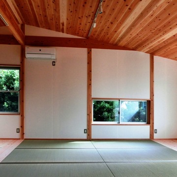 リビングダイニング､キッチンは大きな１ルームで繋がる