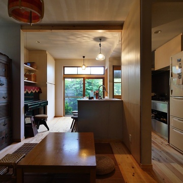 古さと共存するおもてなしキッチン