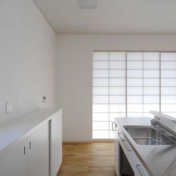 キッチンと障子