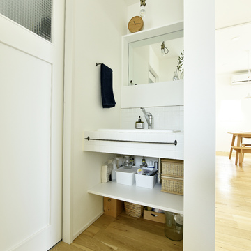 こんなとこにも造作洗面