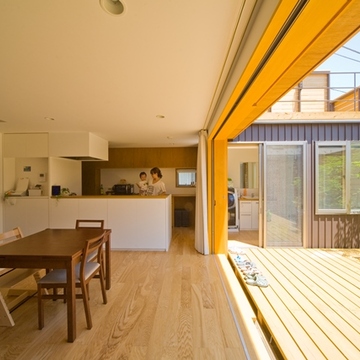 遠藤の家　中庭