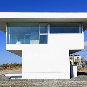 水平線の家｜リビングダイニング