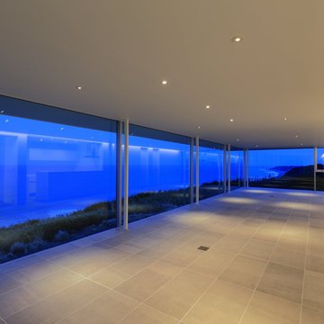 水平線の家｜リビングダイニング