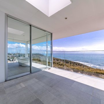 水平線の家｜アウトドアリビング