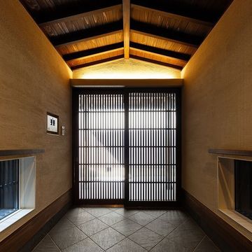 玄関土間のインテリア