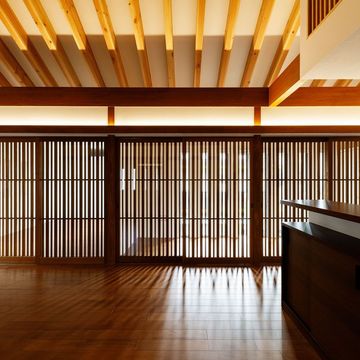 間接照明だけで照度を確保