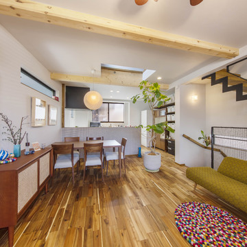 好きなものに囲まれて家族で過ごすLDK