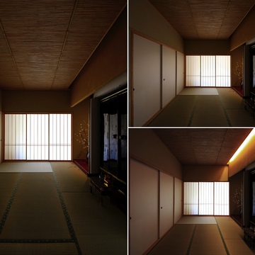 大屋根の家