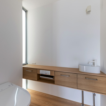 造作手洗いカウンター