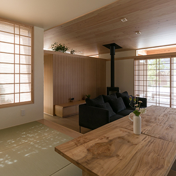 平屋のモデルハウス