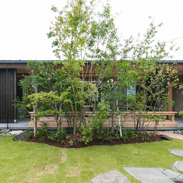 小さな平屋のモデルハウス