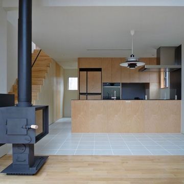 ダイニングと対面キッチン