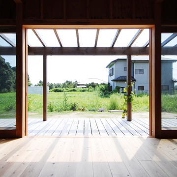 パーゴラとテラス