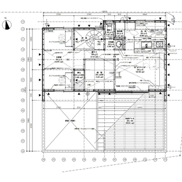皆野の家／２階平面図