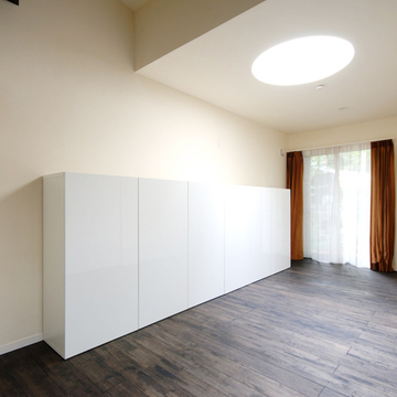 自由に開閉できる子供室