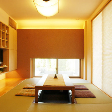 低いところから入ってくる光は何故か心地良い