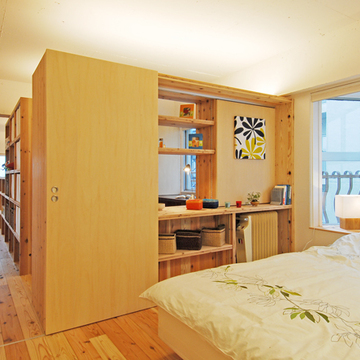 家具による間仕切り