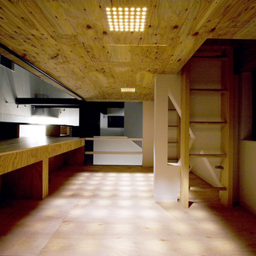 解放された4層目にある床下収納