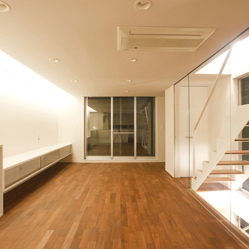 リビングの間接照明とその空間