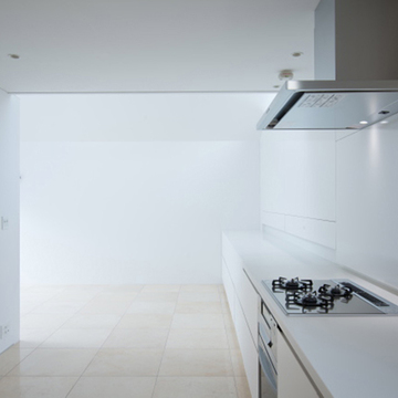 長いキッチンカウンター