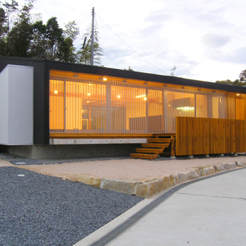 ブラインドを兼ねた鎧戸