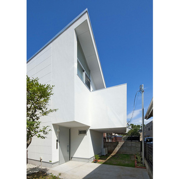 外にせり出すテラスのボックス