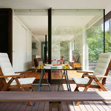 屋根のあるテラス。そこはアウターリビング。