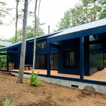 ガルバリウム鋼板の外壁