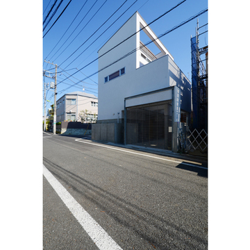 サイディング壁の外観