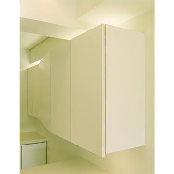 後から延長出来るデザインの造り付け収納