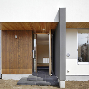 玄関アプローチ