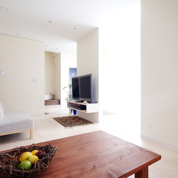 ダイニング横のテレビスペース