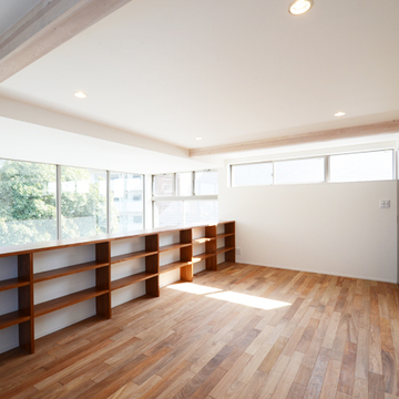 大容量の作り付け収納