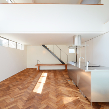 組み木の無垢フローリング