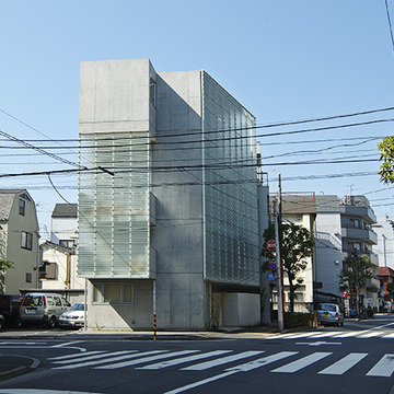 コーナーからの外観