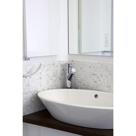 モザイクタイルのこだわり洗面台