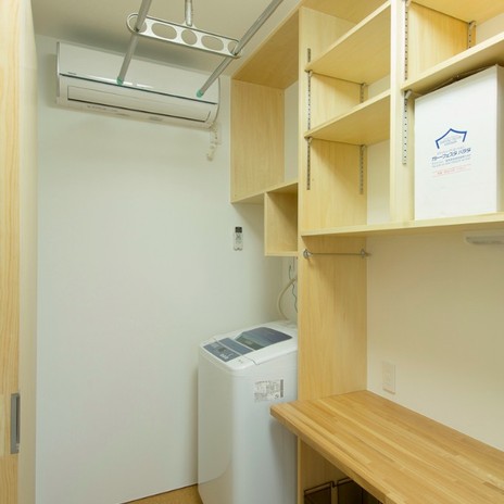 機能的な家事スペース