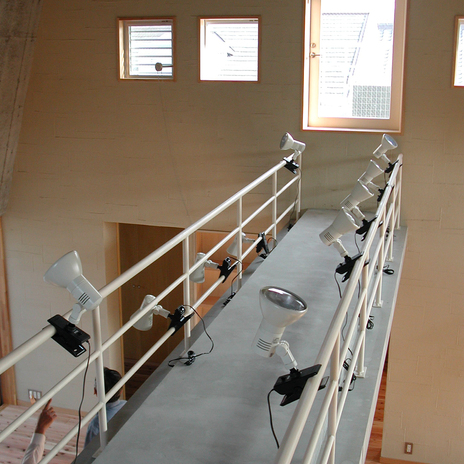 将来キャットウォークを使って子ども部屋に部屋を仕切る事もできる