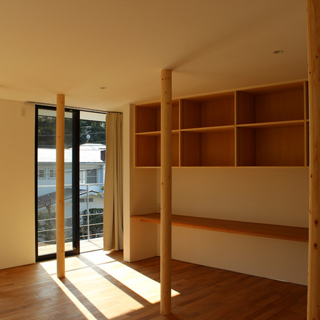 金沢文庫の家　２階リビング