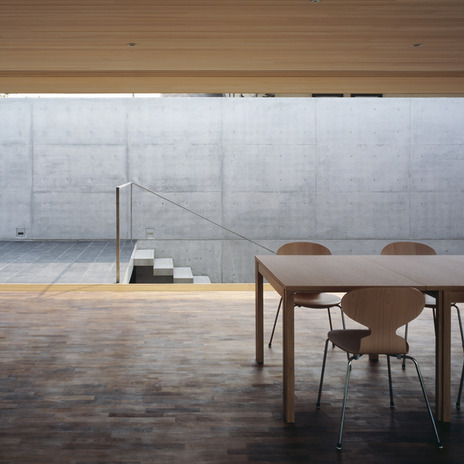 緑山の家　リビング