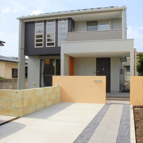 シンプルな外観