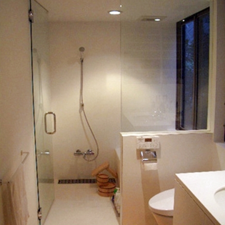 シンプルな水回り