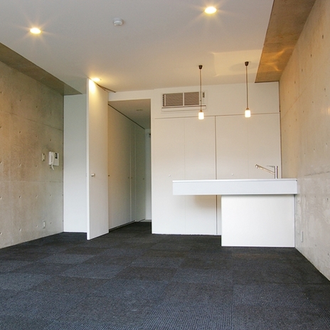 シンプルモダンなワンルームマンション