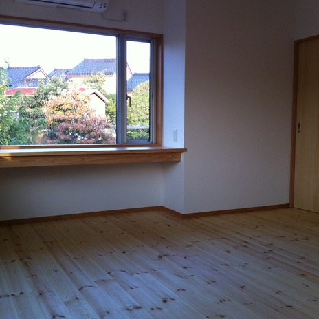 寝室窓からの借景