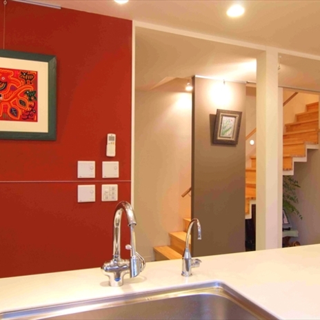 キッチンの掲示板