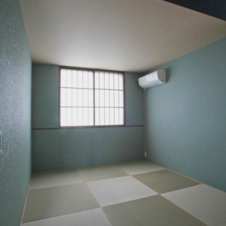 将来の仕事部屋にもなる、来客用のモダンな和室