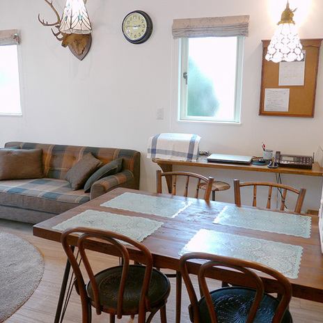 細部までこだわられたインテリア