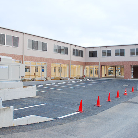 暖色系の温かみのある外観